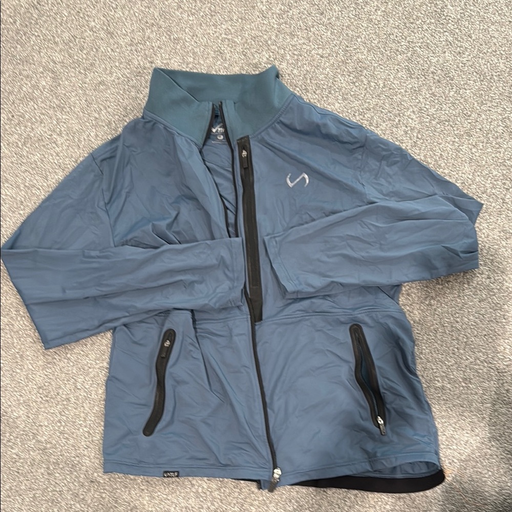 TLF Teal Jacket with Black Details